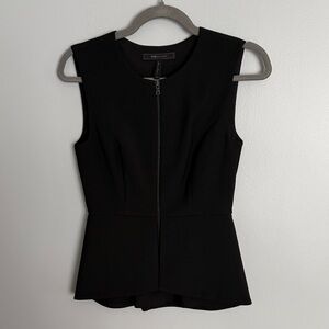 BCBG Maxazria Abrielle Peplum Top